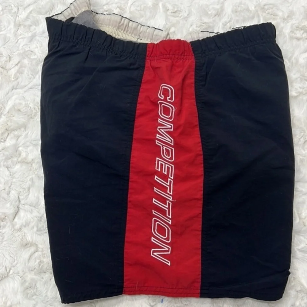 Vintage Nautica Competition Swim Trunks‎ Sz L